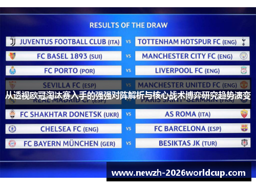 从透视欧冠淘汰赛入手的强强对阵解析与核心战术博弈研究趋势演变